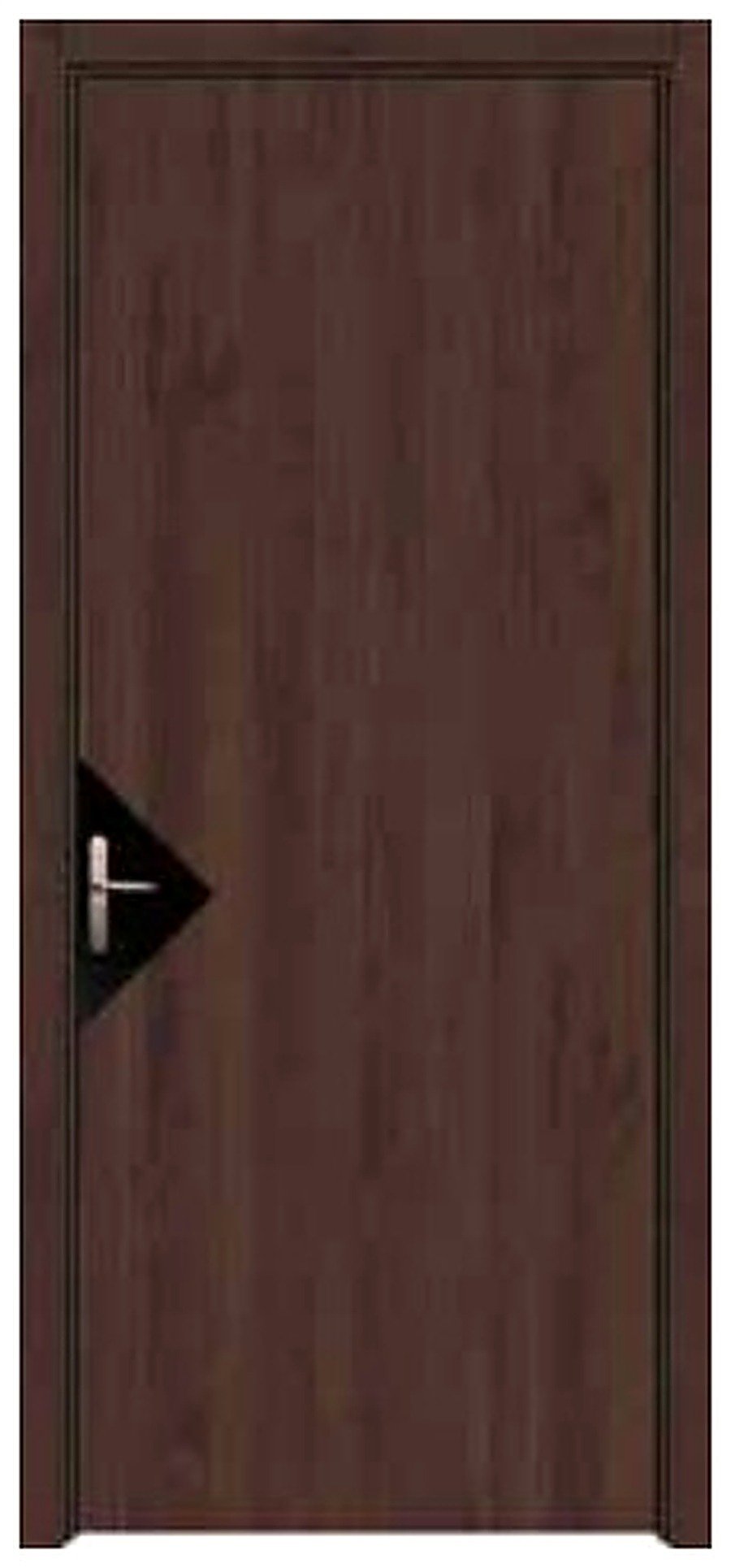 WPC Interior Door FDI-9120 — Minimalist Flush Panel, Walnut Brown WPC Interior Door FDI-9120 — Minimalist Flush Panel, Walnut Brown