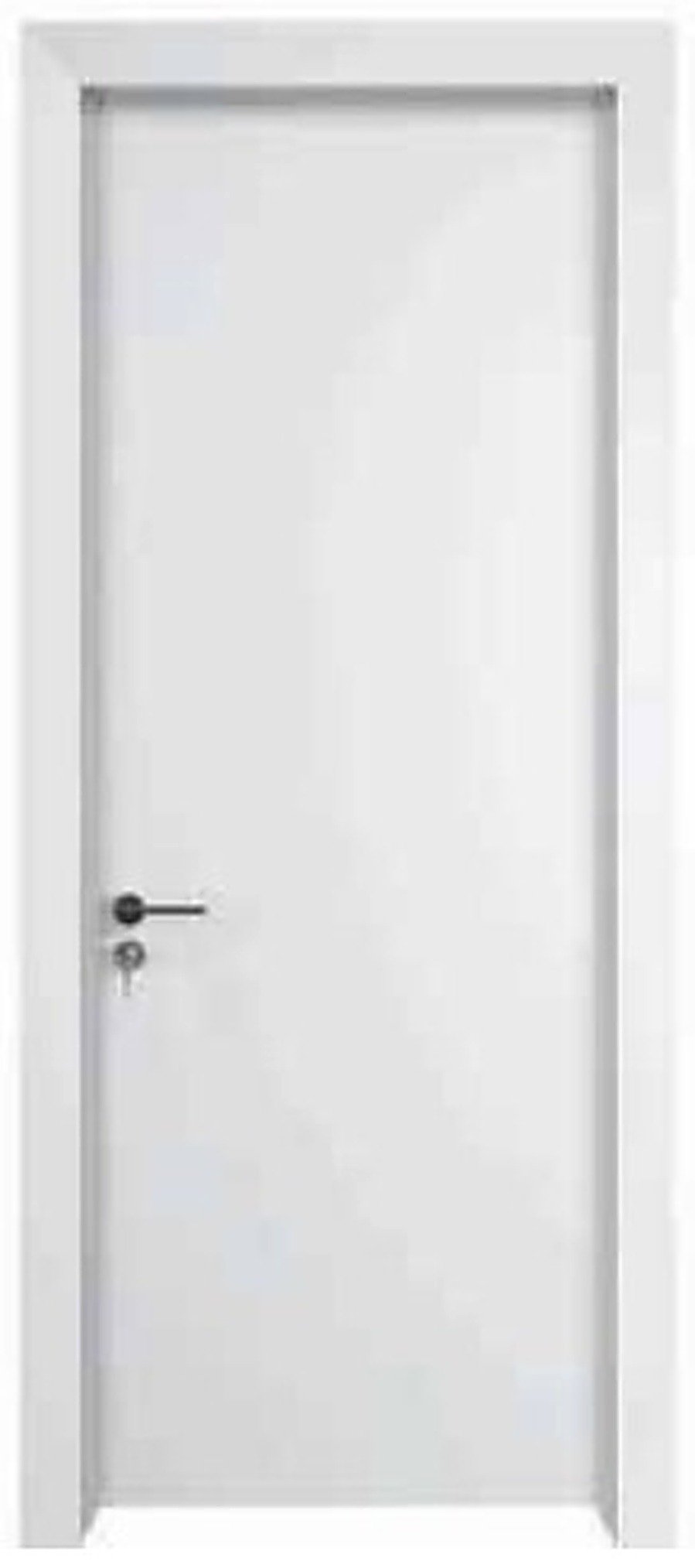 WPC Interior Door FDI-9502 — Flush Minimalist Painted Door, Pure White WPC Interior Door FDI-9502 — Flush Minimalist Painted Door, Pure White